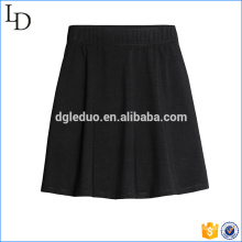 Moda Feminina Preto Mini Saia Plissada